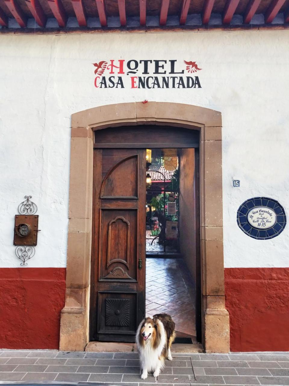 Hotel Casa Encantada Pátzcuaro Exteriör bild